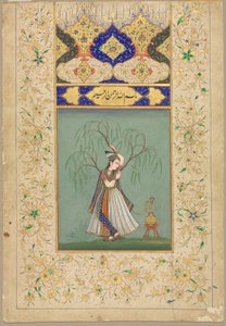 Princess Smoking a Hookah (as Salabhanjika)