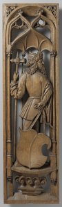Panel from an organ case