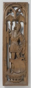 Panel from an Organ Case