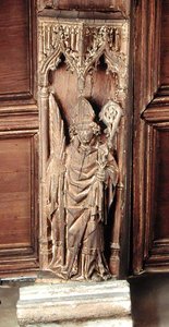 St. Augustine, one of the Four Latin Fathers of the Church by School Netherlandish