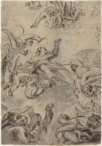 The Assumption of the Virgin, mid 17th century by School Netherlandish