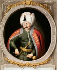 Portrait of the Ninth Ottoman Sultan Selim I (1470-1520) by School Ottoman