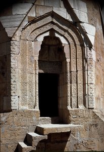 View of the tomb of Melik Gazi