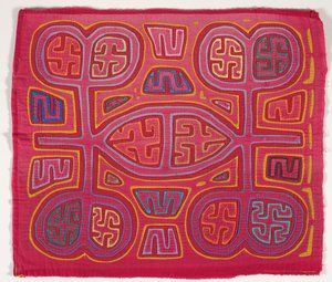 Shirt panel (mola), Kuna People, San Blas Islands, c.1950s