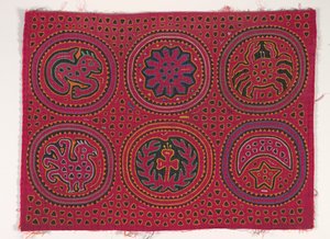 Shirt panel (mola), Kuna People, San Blas Islands, c.1950s by School Panamanian