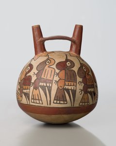 Double-spout Vessel, Nasca