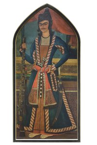 A Qajar Prince, Possibly Bahram Mirza, Abolhassan by School Qajar