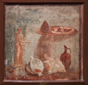 Statue of Dionysus, Goat