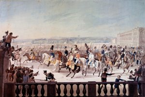 Alexandre I (1777-1825) at Paris Place de la Concorde