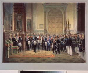 The Oath of Allegiance of Tsarevich Nicholas Alexandrovitch Romanov of Russia