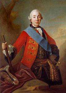Portrait of Peter III Fedorovich (1728-1762) Russian tsar