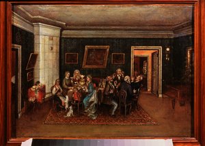 Evening Reception by School Russian