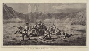 The Russians in Central Asia, Troops surrounded and pursued