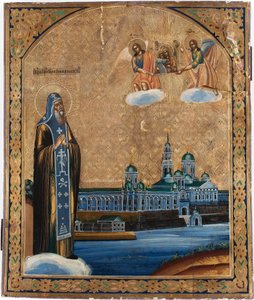 Saint Nilus of Lake Seliger - Russian Icon