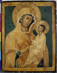 Madonna and Child, late 18th or early 19th century by School Serbian