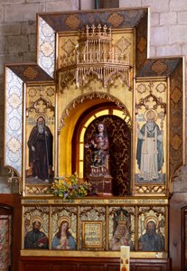 Hermitage (Ermita de Nuestra Señora de La Plaza). Interior. Altar