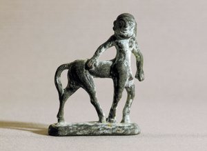 Iberian art: sculpture of a centaur