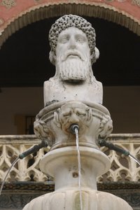 Janus Fountain by School Spanish