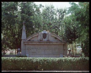 View of El Greco monument