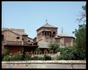 View of the house of the painter Dominikos Theotokopoulos (El Greco)
