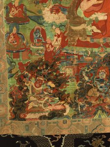 Third Panchen Lama Losan Penden Yeshe (detail)