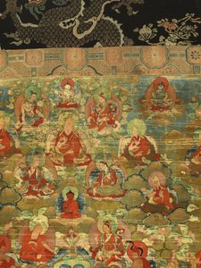 Third Panchen Lama Losan Penden Yeshe (detail)