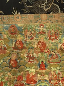 Third Panchen Lama Losan Penden Yeshe (detail)