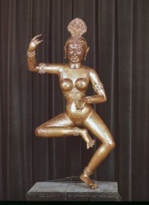 The goddess Dakini, Tibetan infernal god. Statuette, Musée Guimet, Paris