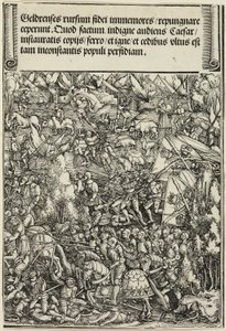 The Second War in Gueldres, from The Triumphal Arch of Maximilian I