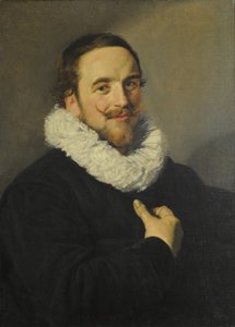 Portrait of a Gentleman by School of Frans Hals