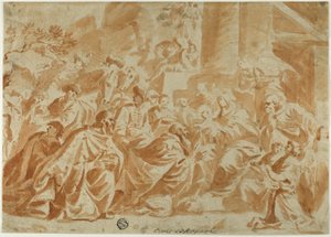 Adoration of the Magi by School of Peter Paul Rubens