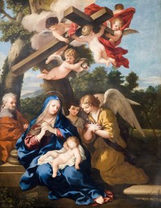 The Holy Family with Angels, 1700