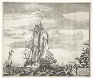 Flagship Goto Predestinatsia The Providence of God built by Peter the Great at Voronezh, 1700