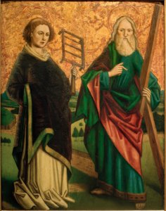 Master, The Saints Lawrence and Andrew by Schweizer Meister