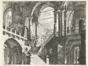 Building with Arches and Columns