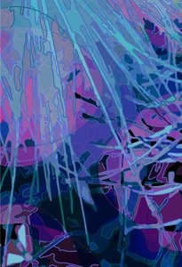 Artichoke_abst_vert3a by Scott J. Davis