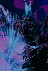 Artichoke_abst_vert5 by Scott J. Davis