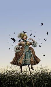 Baroque Operatic Soprano Scarecrow