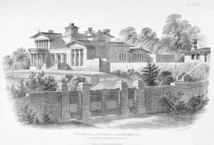 Exterior view of Holmwood, Glasgow by Scottish School