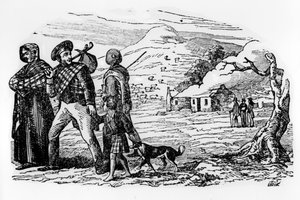 Homeless Scots by Scottish School