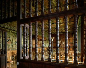 Interior of the Chapel Royal by Scottish School