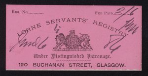 Ticket for Lorne Servants