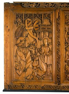 Annunciation from the Beaton Panels by Scottish School