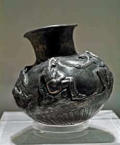 Silver Ritual Vase from the 7-6th Century BC