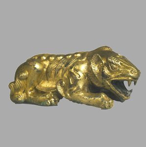 Lion Statuette, 9th Century BC