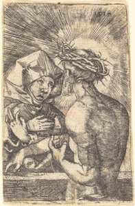 Christ Crowned with Thorns Speaking with His Mother
