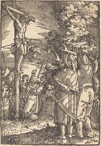 Christ on the Cross by Sebald Beham