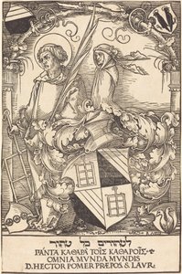 Coat of Arms of Hector Pomer by Sebald Beham