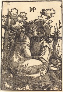 Lovers by a Fence