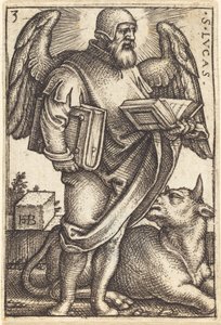 Luke by Sebald Beham